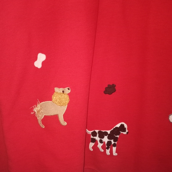 Red Old Dell Designs Dog Sweater Size XL - Picture 3 of 4